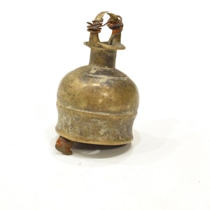 Bronze Bell India Religious Decorative Ceremonial Bell