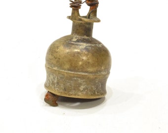 Bronze Bell India Religious Decorative Ceremonial Bell