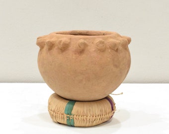 African Clay Storage Pot Lobi Burkina Faso