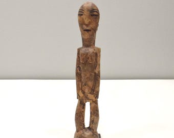 African Lobi Tribe Wood Fetish Statue Burkina Faso