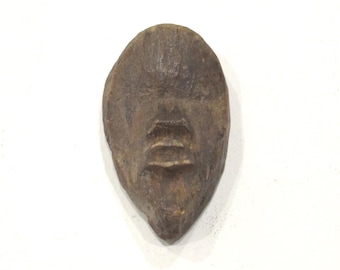 African Dan Burnished Wood Mask Congo