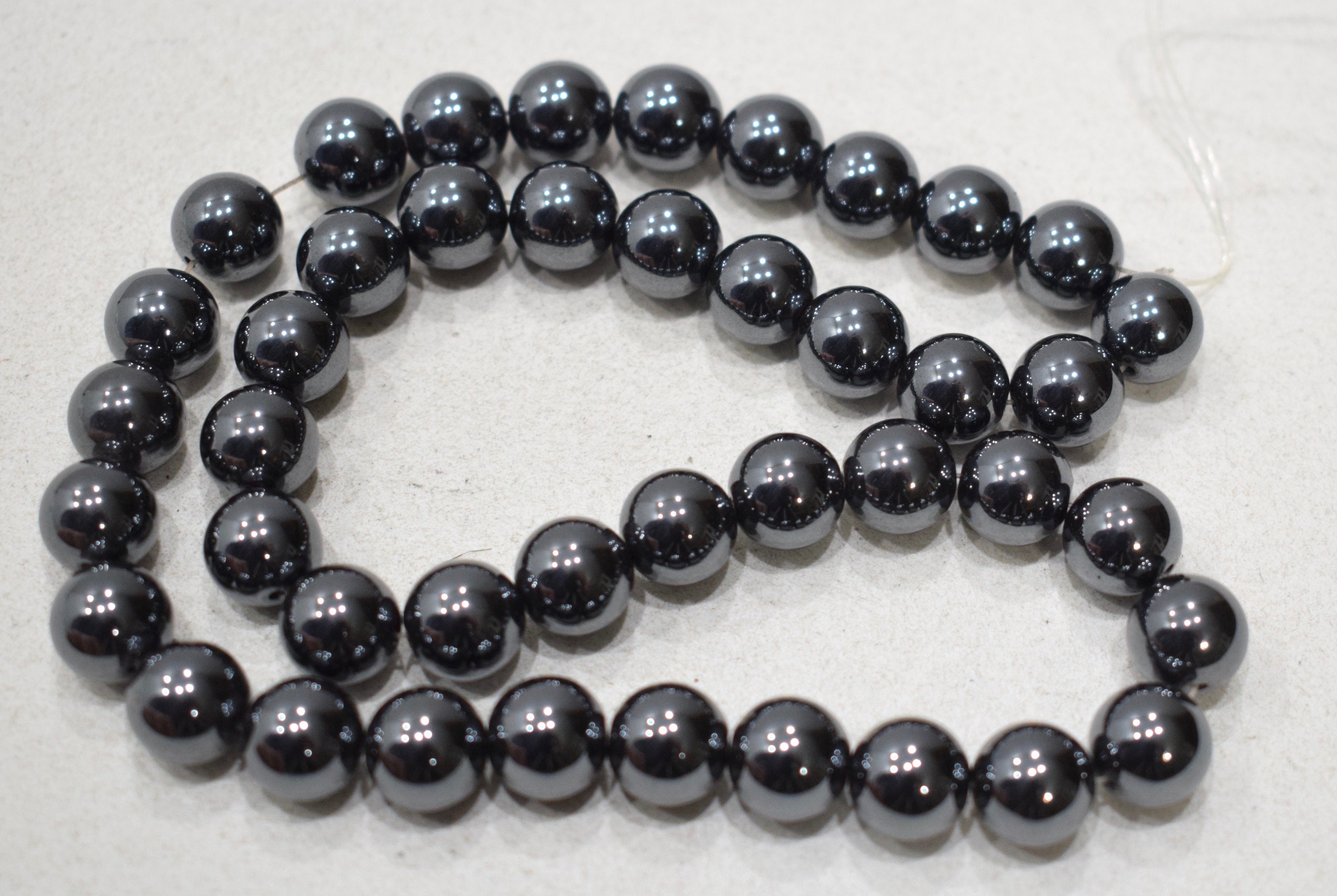 Beads Hematite Round Beads 10mm