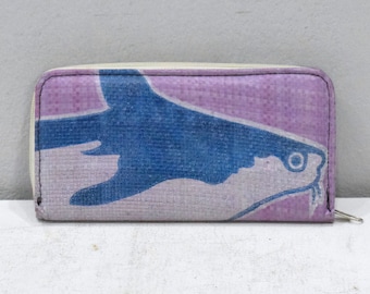 Wallet Recycled Bag Fish Design Wallet