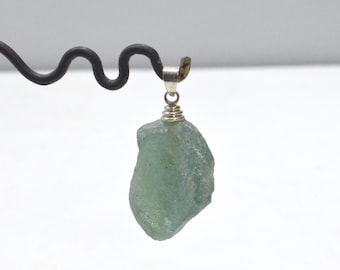 Roman Glass Chip Pendant