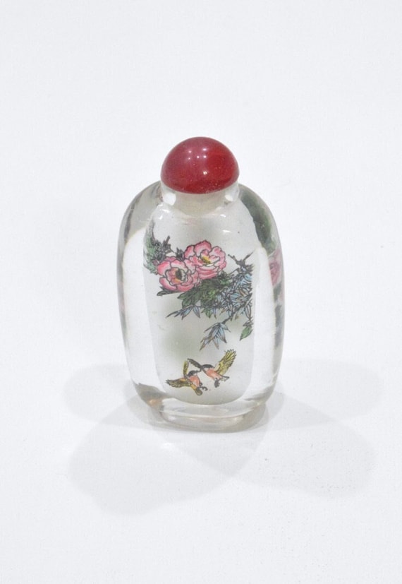 中国の逆絵鳥花瓶 - Etsy 日本