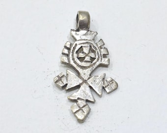 Ethiopian Silver Coptic Cross Tuareg Tribe North Africa