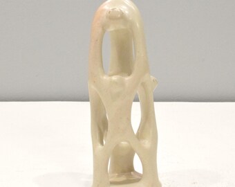 African Soapstone Family Tree of Life Sculpture Kenya