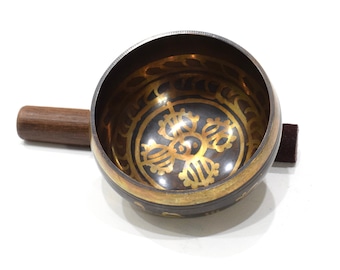 Tibetan Singing Brass Mediation Bowl 5"