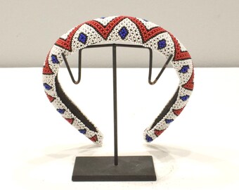 South African Zulu Beaded Headband