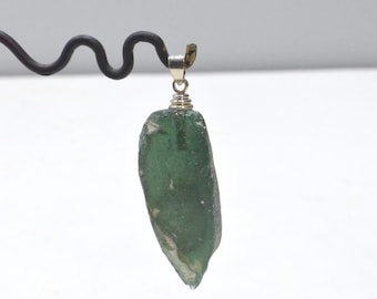 Roman Glass Chip Pendant