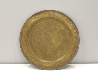 Cambodia Metal Ceremonial Offering Plate