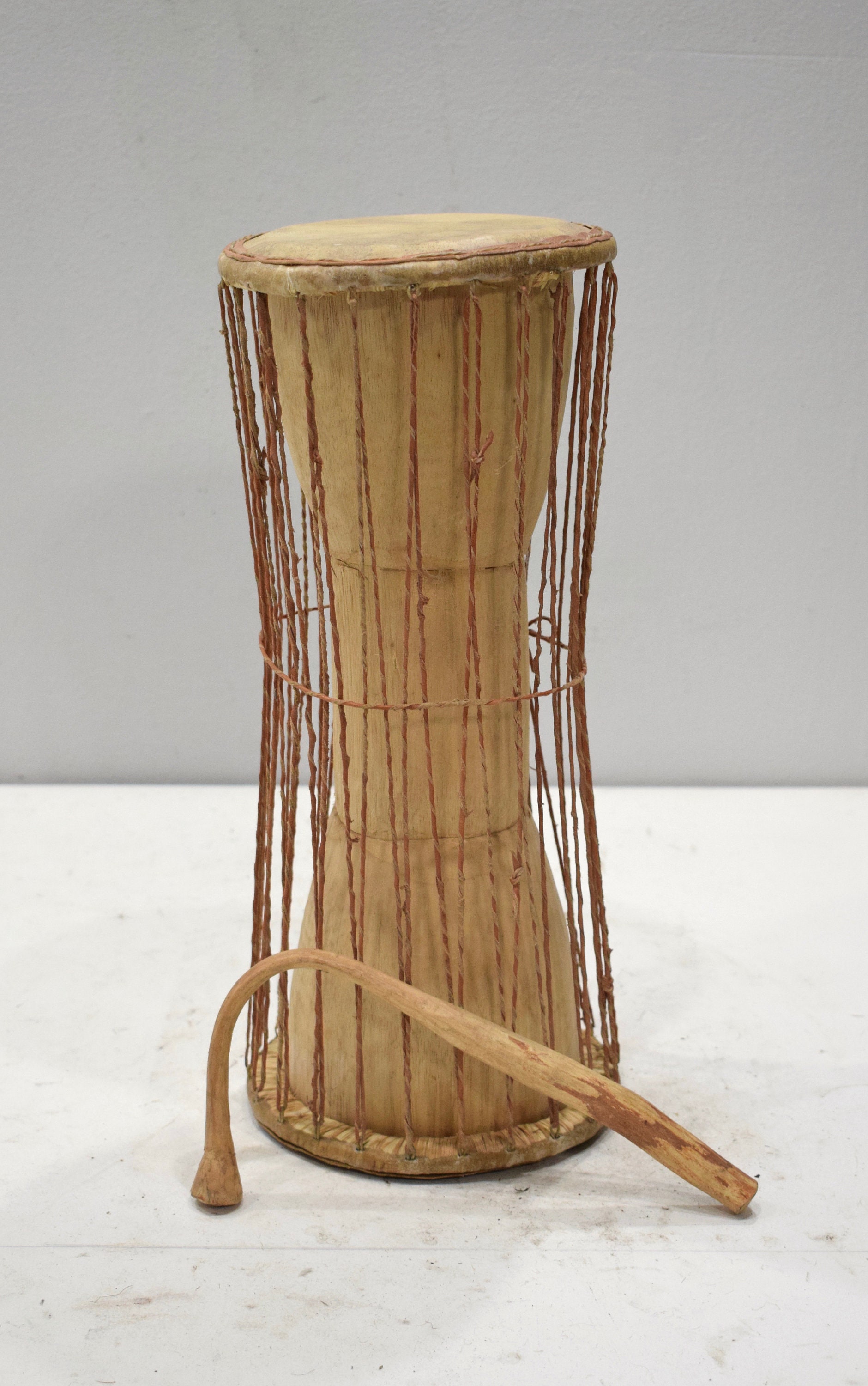 African Talking Drum Double Sided West Africa Drum