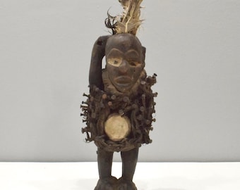African Nail Fetish Songye Tribe DRC