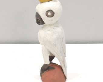 Papua New Guinea Sabut Bird Wood Statue Latmul
