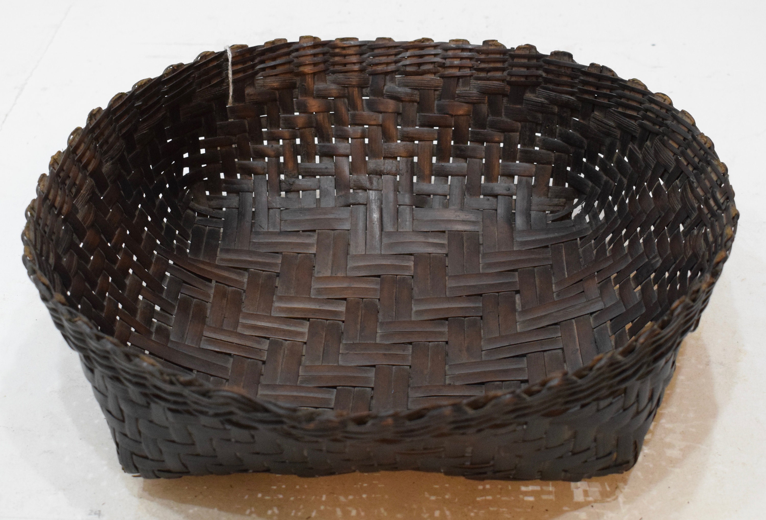 Basket Philippines Ifugao Woven Plate Bowl Rattan Ifugao Rattan Plate
