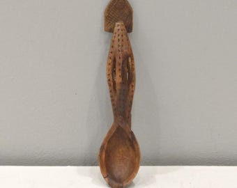 African Somali Wood Spoon