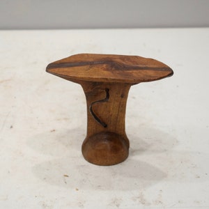African Turkana Tribe Wood Head Rest Kenya