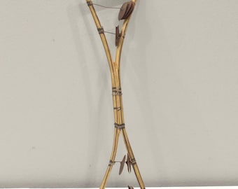 African Fork Sistrum Double Shaker Rattle