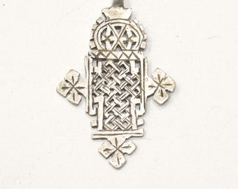 Ethiopian Silver Coptic Cross Tuareg Tribe North Africa