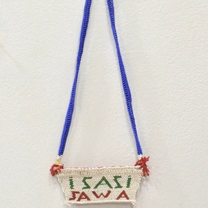 African Zulu Love Letter Beaded Necklace South Africa - Etsy