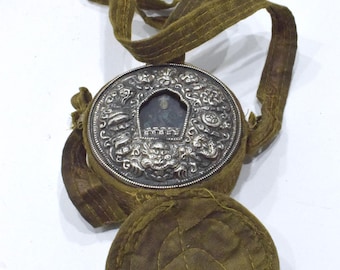 Tibetan Buddhist Ghau Shrine Traveling Prayer Shrine