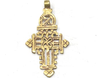 Ethiopian Gold Coptic Cross Tuareg Tribe North Africa