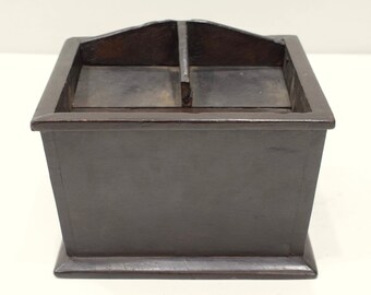 Cambodia Betelnut Wood Container Storage Box