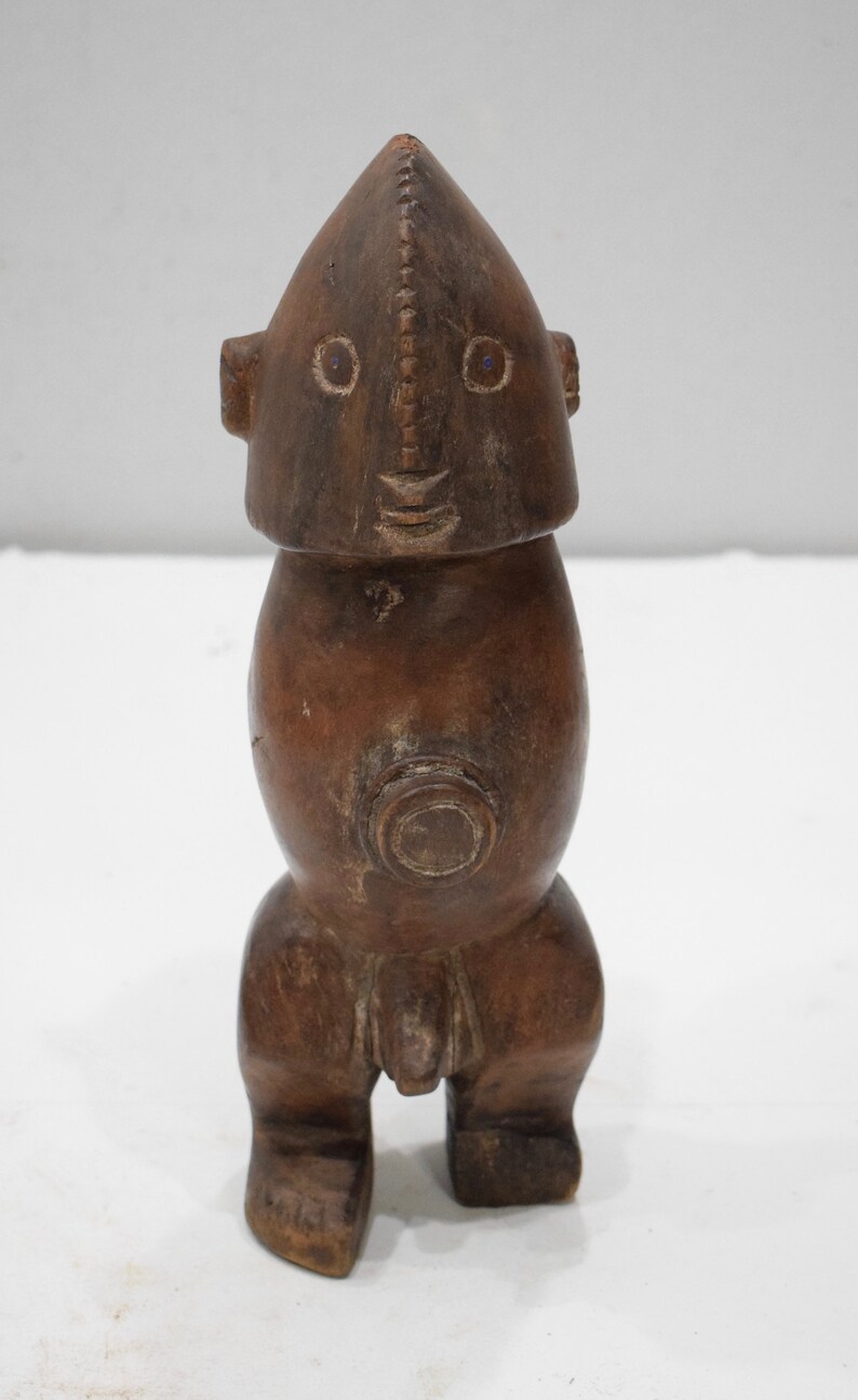 African Statue Zande Tribe Congo Abstract Carved Figure Zande Tribe