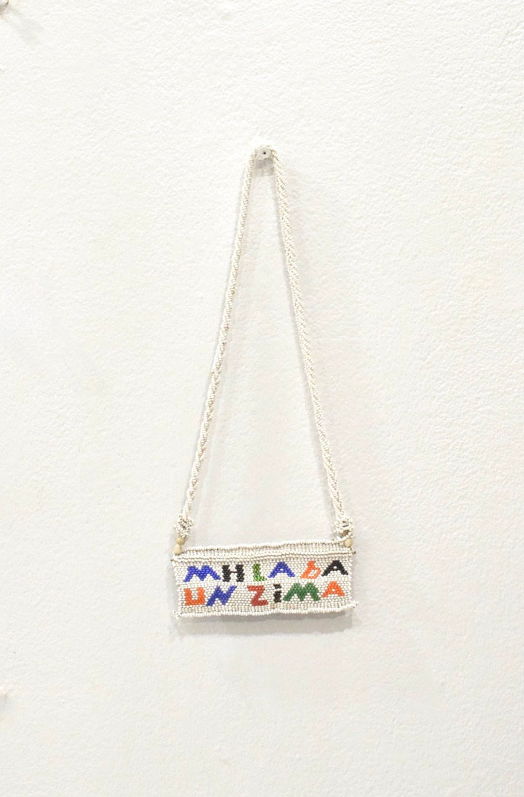 African Zulu Love Letter Beaded Necklace South Africa - Etsy