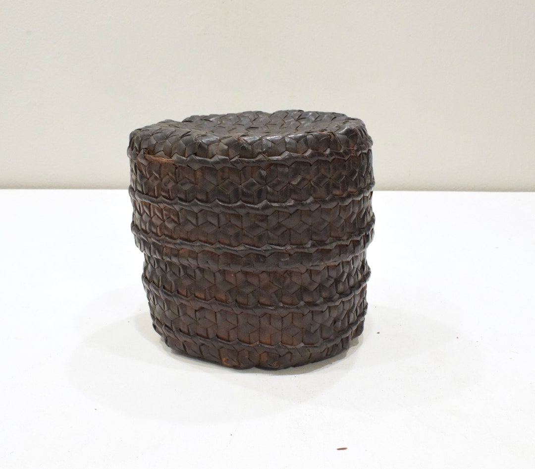 Basket Rattan Ifugao Tribe Philippines Rice Basket - Etsy