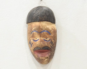 African Punu Tribe Male Passport Mask Gabon