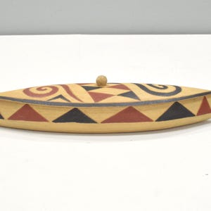 African Wood Box Tutsi Tribe Rwanda Africa