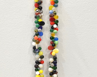 Beads African Wedding Glass Beads 13-14mm #5