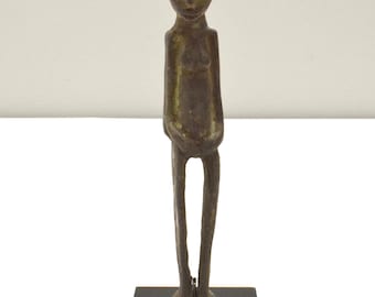 African Dogon Tribe Double Male Female Figure Statue