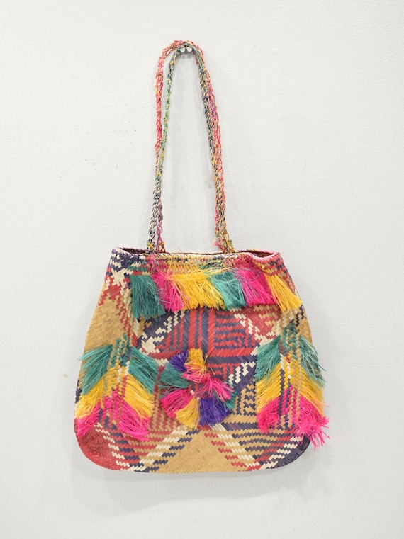 Papua New Guinea Purse Woven Fiber Bag