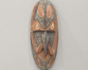 Mask Papua New Guinea Passam Sepik River Spirit Mask