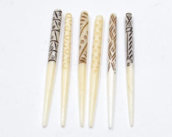 Hair Sticks Indonesian Bone Hair Sticks