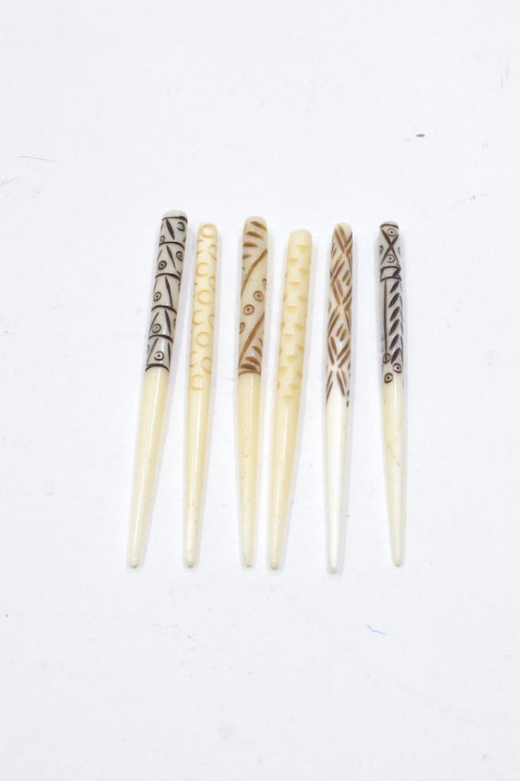 Hair Sticks Indonesian Bone Hair Sticks