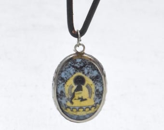 Pendant Spiritual Framed Picture Medicine Buddha
