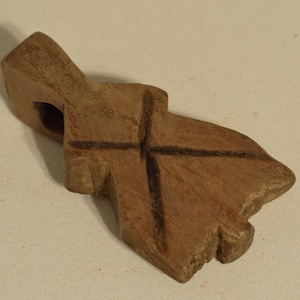 Beads Amulet Wood Animal Protection Farmers Middle East Amulet 4&quot;