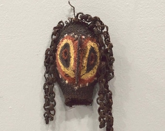 Mask Papua New Guinea Woven Fiber Yam Mask