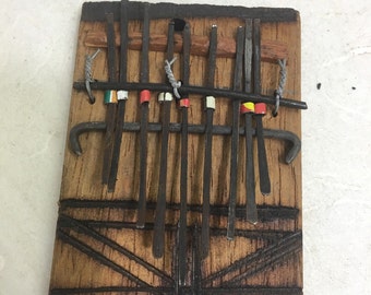 African Kalimba Piano Wood Small Thumb Piano