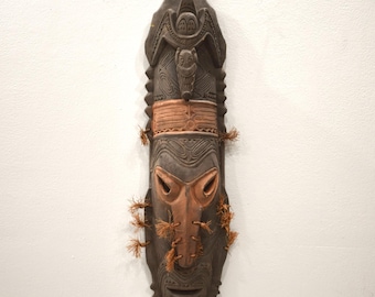 Papua New Guinea Dance Mask Angoram Sepik River