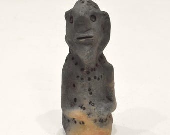 African Clay Ceramic People Statues Kenya