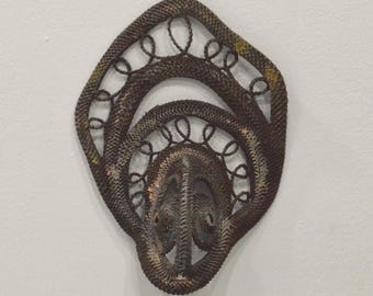 Mask Papua New Guinea Woven Fiber Yam Mask