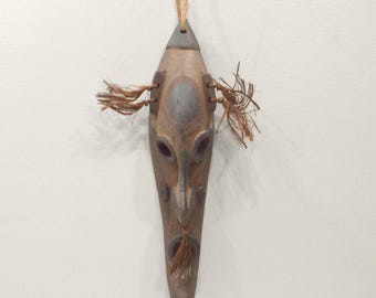 Mask Papua New Guinea Mwai Seve Village Mask