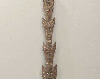 Papua New Guinea Wood Food Hook Andingam Tribe
