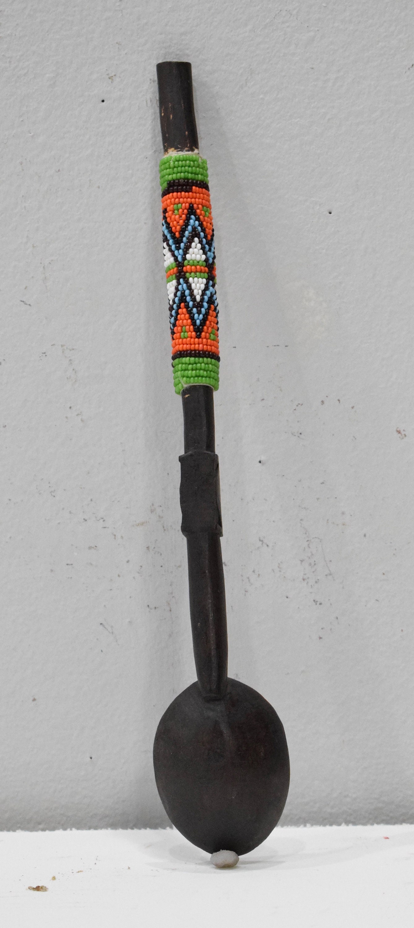 African Zulu Beaded Spoon South African Beaded Spoon RSA