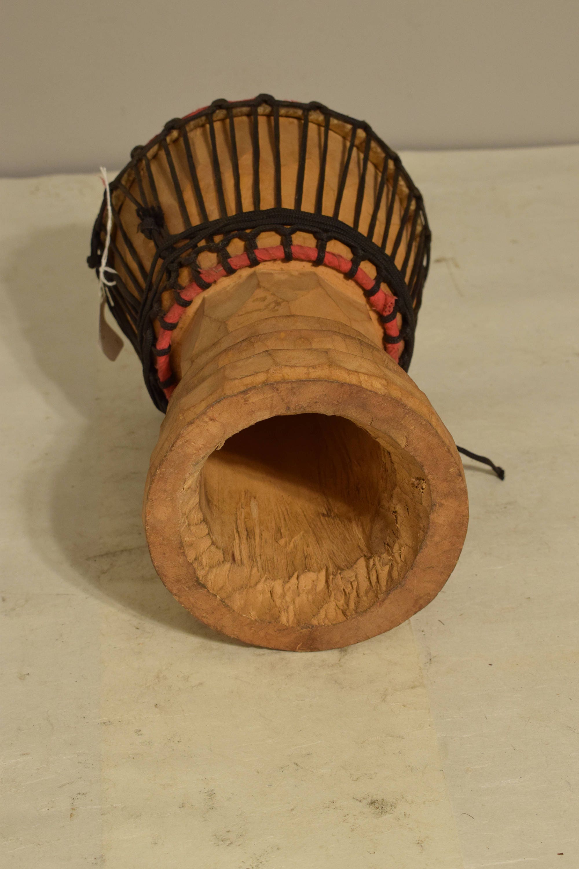 African Drum Djembe Wood West Africa Handmade Musical Vintage Community
