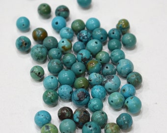 Beads Chinese Turquoise Round Beads 8mm-9mm